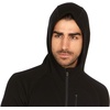 image:imageMinus33 Merino Wool Trailblazer Mens Full Zip Hoodie  No Itch Renewable FabricBlackCharcoal Gray