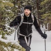 image:imageMinus33 Merino Wool Trailblazer Mens Full Zip Hoodie  No Itch Renewable FabricBlackCharcoal Gray