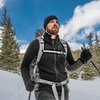 image:imageMinus33 Merino Wool Trailblazer Mens Full Zip Hoodie  No Itch Renewable FabricBlackCharcoal Gray