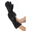 image:imageMinus33 Merino Wool Trigger Finger Mittens  Three Finger Mitts  Classic Ski and Snowboarding Gloves  Warm and BreathableBlack