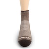 image:imageUSA Made  Ankle Socks  Trail Running Socks  Merino Wool  Mountain HeritageS13 Micro Weight Coffee