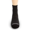 image:imageUSA Made  Mini Crew Socks  Hiking Socks  Merino Wool  Mountain HeritageS54 Lightweight Black