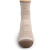 image:imageUSA Made  Mini Crew Socks  Hiking Socks  Merino Wool  Mountain HeritageS54 Lightweight Oatmeal