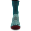 image:imageUSA Made  Running Mini Crew Socks  Merino Wool Micro No No Cushion  Moisture Wicking Running SockTeal