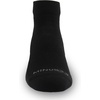 image:imageUSA Made  Trail Running Ankle Socks  Merino Wool Full Cushion Sock  Moisture Wicking Quarter Crew Running SockBlack
