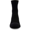 image:imageUSA Made  Trail Running Mini Crew Socks  Merino Wool Full Cushion Sock  Moisture Wicking Running SockBlack