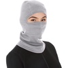 image:image100 Merino Wool Balaclava  Winter Ski Mask  Face Mask  Cold Weather GearAsh Gray