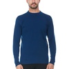 image:image100 Merino Wool Mens Midweight Mock Neck  Base Layer Top  Warm Under ShirtNavy Blue