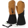 image:imageHeavyweight Mittens  Ski Mitts  Warm Breathable Winter Mittens  Wool InsulationTanBlack