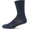 image:imageMade in the USA Merino Wool Dress Socks  Microweight Cushioned Crew SocksNavy Blue