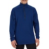 image:imageMens Microweight 14 Zip Mock Neck  Base Layer Shirt  Merino Wool Thermal TopNavy Blue