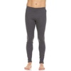 image:imageMens Midweight Flyless Running Tights  85 Merino Wool  Base Layer BottomsCharcoal Gray