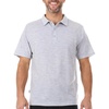 image:imageMens Polo Shirt  Merino Wool  Golf Shirt  Work ShirtAsh Gray