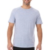 image:imageMerino Wool Mens Micro Weight Raglan TShirt  Short Sleeve Athletic Shirt  AntiOdor  Moisture WickingAsh Gray