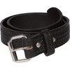 image:imageMinus33  Real Leather Belt  Premium USA Made Work BeltBasket Weave Black325