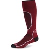 image:imageMinus33 Merino Wool Mountain Heritage Elite Liner Over the Calf Ski Socks  Made in the USA  Warm Knee High SocksRed