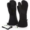 image:imageMinus33 Merino Wool Trigger Finger Mittens  Three Finger Mitts  Classic Ski and Snowboarding Gloves  Warm and BreathableBlack