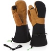 image:imageMinus33 Merino Wool Trigger Finger Mittens  Three Finger Mitts  Classic Ski and Snowboarding Gloves  Warm and BreathableTanBlack
