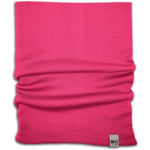 image:image100 Merino Wool  Midweight Neck Gaiter  Skiing Neck Warmer  Winter Face Mask  Multipurpose HeadwearBlaze Pink