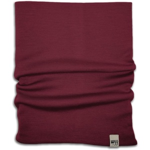 image:image100 Merino Wool  Midweight Neck Gaiter  Skiing Neck Warmer  Winter Face Mask  Multipurpose HeadwearBurgundy