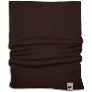 image:image100 Merino Wool  Midweight Neck Gaiter  Skiing Neck Warmer  Winter Face Mask  Multipurpose HeadwearDark Brown