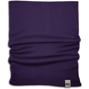 image:image100 Merino Wool  Midweight Neck Gaiter  Skiing Neck Warmer  Winter Face Mask  Multipurpose HeadwearDark Purple
