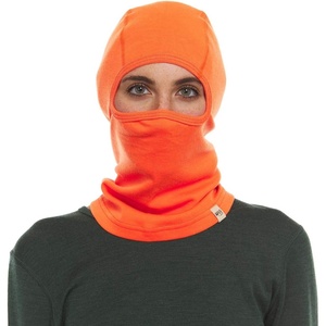 image:image100 Merino Wool Balaclava  Winter Ski Mask  Face Mask  Cold Weather GearBlaze Orange