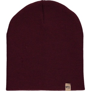image:image100 Merino Wool Beanie  Expedition Heavyweight Winter HatBurgundy