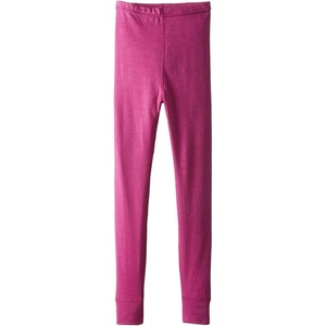 image:image100 Merino Wool Kids Base Layer Midweight Bottoms  Warm Thermal PantsRadiant Violet
