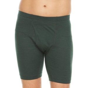 image:image100 Merino Wool Mens Lightweight Boxer Brief  Moisture Wicking  Soft and Breathable UnderwearForest Green