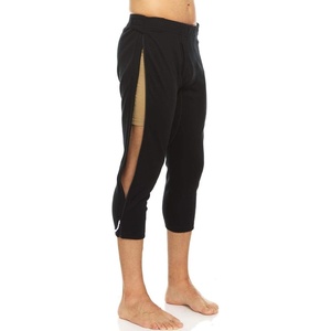 image:image100 Merino Wool Zip Off Base Layer 34 Bottoms  Mens Expedition Weight Thermal UnderwearBlack