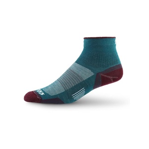 image:imageElite Mountain Heritage Wool Ankle Socks for RunningTeal
