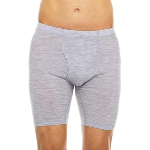 image:imageMens Merino Wool Midway Boxer Briefs  Everyday Wear  Breathable UnderwearAsh Gray