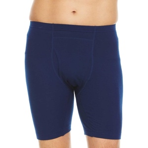 image:imageMens Merino Wool Midway Boxer Briefs  Everyday Wear  Breathable UnderwearNavy Blue