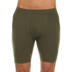 image:imageMens Merino Wool Midway Boxer Briefs  Everyday Wear  Breathable UnderwearOlive Drab