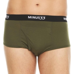 image:imageMens Micro Weight Woolverino Briefs 84 Merino Wool 12 Nylon 4 SpandexOlive Drab