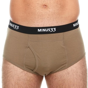 image:imageMens Micro Weight Woolverino Briefs 84 Merino Wool 12 Nylon 4 SpandexTan 499
