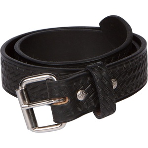 image:imageMinus33  Real Leather Belt  Premium USA Made Work BeltBasket Weave Black325