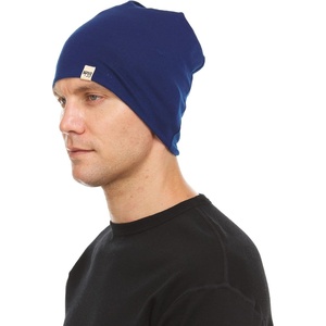 image:imageMinus33 Merino Wool Micro Weight Reversible BeanieNavy Blue  Slate Blue