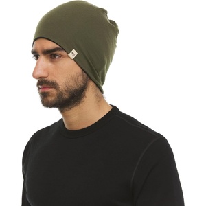 image:imageMinus33 Merino Wool Micro Weight Reversible BeanieOlive Drab  Black