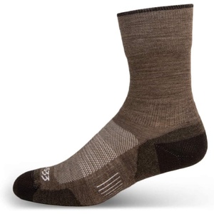 image:imageUSA Made  Micro Cushion Crew Socks  Hiking Socks  Merino Wool  Mountain HeritageS35 Micro  Cushion Coffee