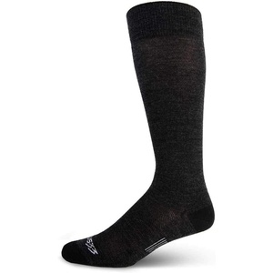 image:imageUSA Made  Ski and Snowboard Socks  Over the Calf Socks  Merino Wool  Mountain HeritageS19 Micro Weight Black
