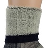 image:imageMerino Wool Crew Hiking Sock  Moisture WickingDenim Heather