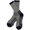 image:imageMerino Wool Crew Hiking Sock  Moisture WickingDenim Heather