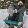 image:imageMerino Wool Crew Hiking Sock  Moisture WickingGray