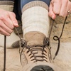 image:imageMerino Wool Crew Hiking Sock  Moisture WickingNatural Tan