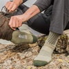 image:imageMerino Wool Crew Hiking Sock  Moisture WickingOlive