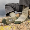 image:imageMerino Wool Crew Hiking Sock  Moisture WickingOlive