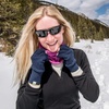 image:imageMerino Wool Fingerless Gloves  Hunting and Fishing LinerNavy Blue