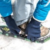 image:imageMerino Wool Fingerless Gloves  Hunting and Fishing LinerNavy Blue